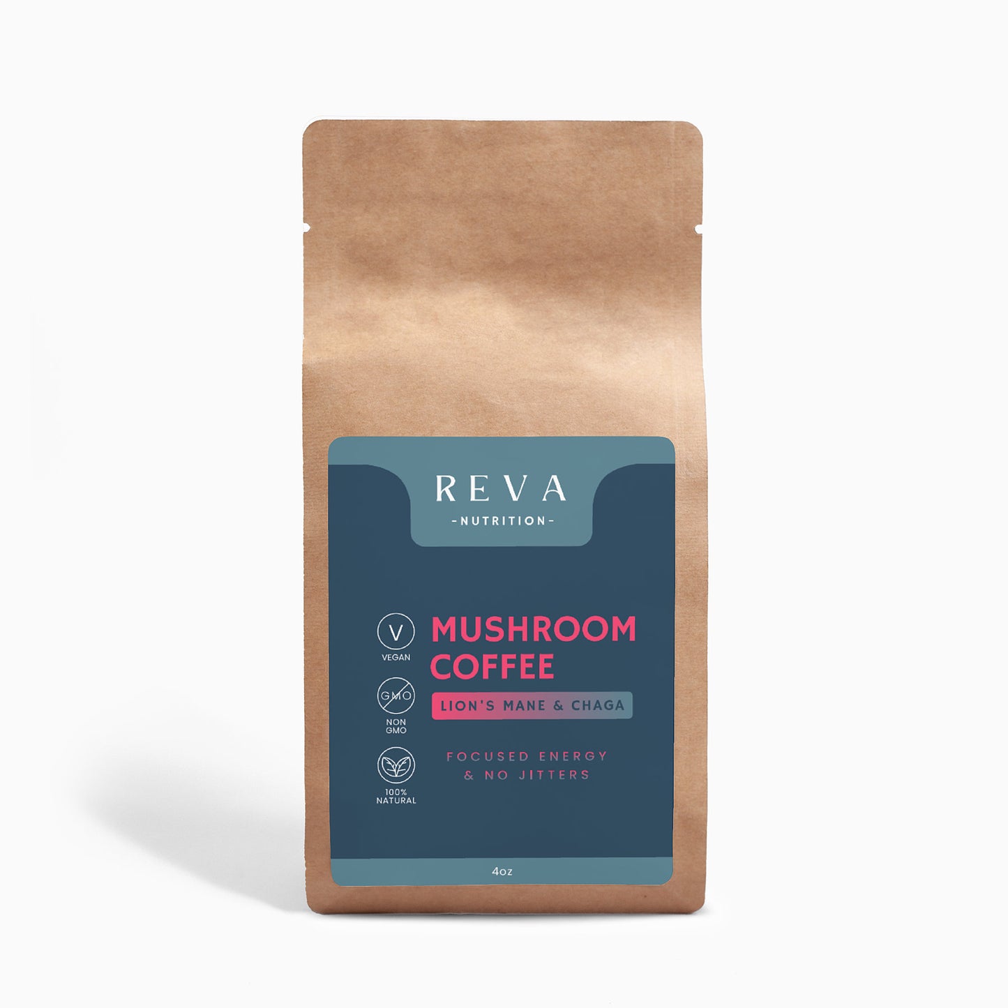 Mushroom Coffee Fusion - Lion’s Mane & Chaga 4oz