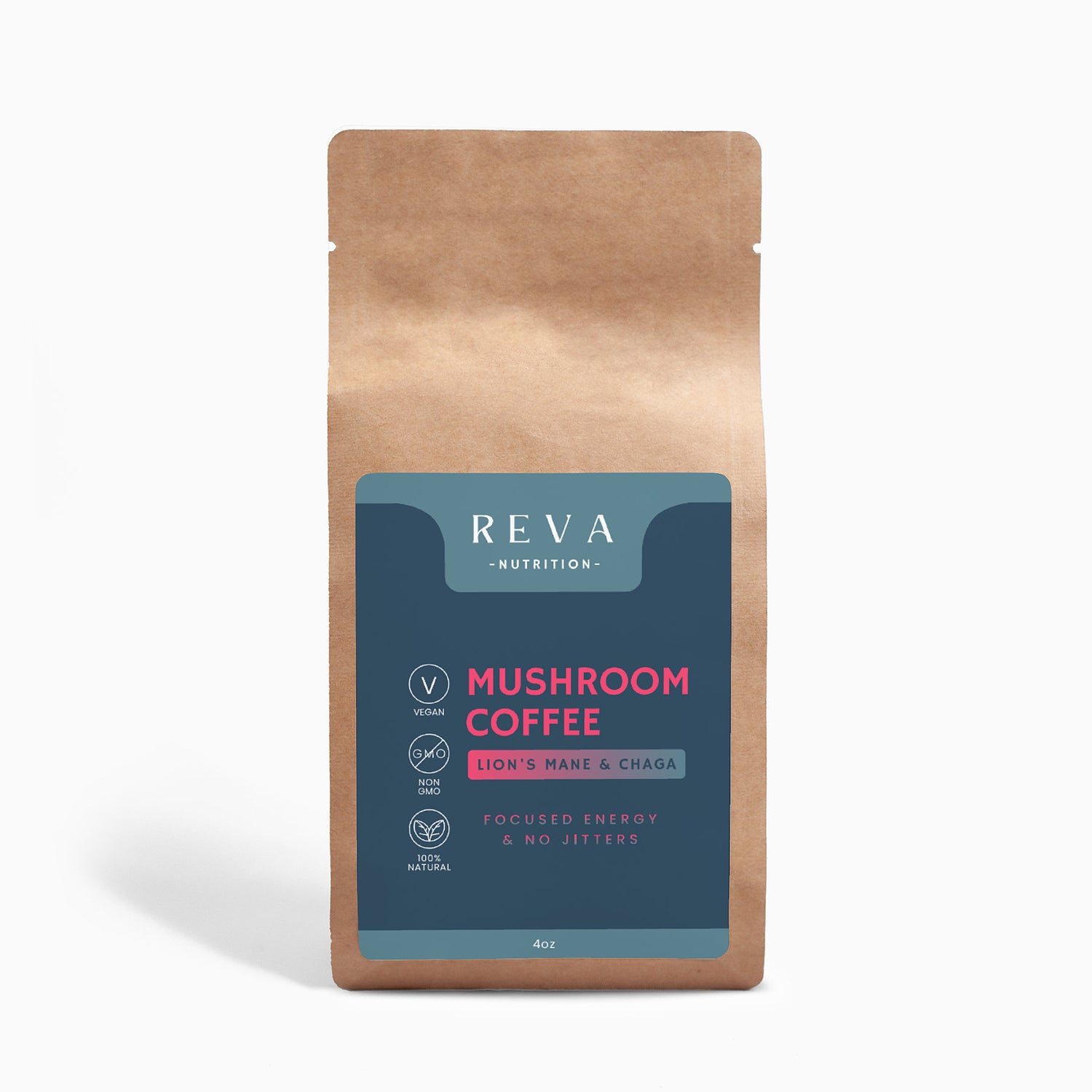 Mushroom Coffee Fusion - Lion’s Mane & Chaga 4oz